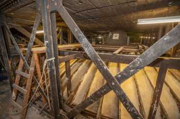 King’s Theatre, Edinburgh, United Kingdom: outside London: Overlooking Auditorium Dome, at ladder to center