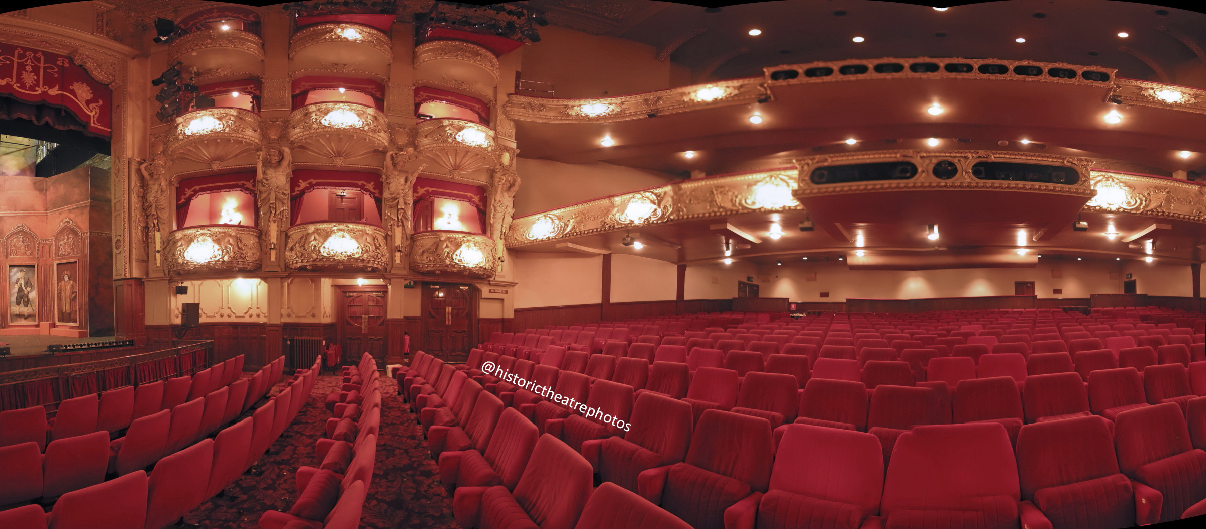 King’s Theatre, Edinburgh: Stalls from Stage to Circle