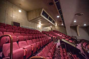 King’s Theatre, Edinburgh, United Kingdom: outside London: Upper Circle rear and Followspot Box