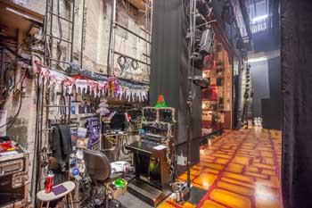 King’s Theatre, Edinburgh: Prompt Corner looking onstage
