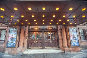 King’s Theatre, Edinburgh, United Kingdom: outside London: Marquee from below