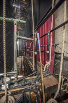 King’s Theatre, Edinburgh: Bridge access from Stage Right Fly Floor