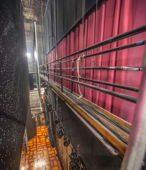 King’s Theatre, Edinburgh, United Kingdom: outside London: Bridge over Stage