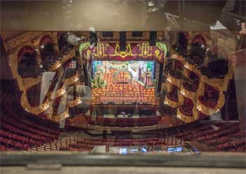 King’s Theatre, Edinburgh, United Kingdom: outside London: Stage from Followspot Box