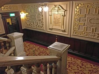 King’s Theatre, Edinburgh, United Kingdom: outside London: Foundation Stone On Stairwell Landing