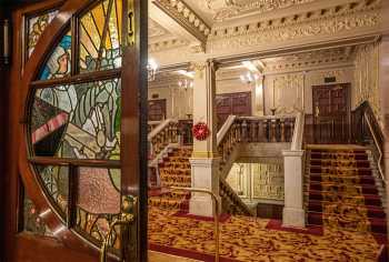 King’s Theatre, Edinburgh, United Kingdom: outside London: Door to Grand Circle Bar (left side)