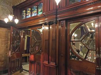 King’s Theatre, Edinburgh, United Kingdom: outside London: Lobby (Foyer) stained glass