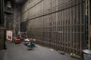 King’s Theatre, Glasgow: Counterweight Wall at Stage Right