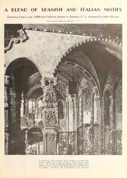 Six-page feature on the new theatre, as published in the “Better Theatres” section of the 13th April 1929 edition of <i>Exhibitors Herald-World</i>, courtesy <i>Library of Congress</i> (20MB PDF)