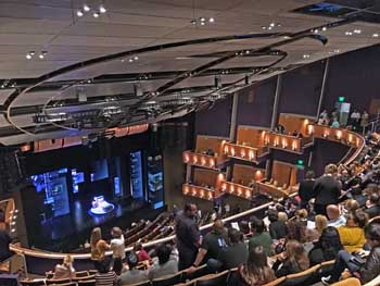 Los Angeles Music Center, Los Angeles: Downtown: Auditorium from Balcony Rear Left