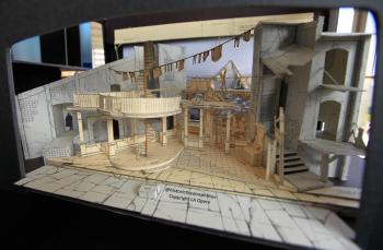 Los Angeles Music Center, Los Angeles: Downtown: Sample Set Model (LA Opera)