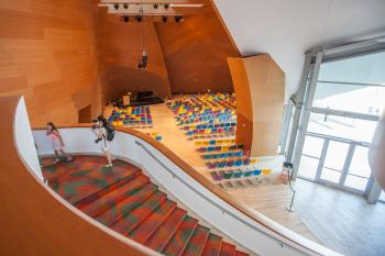 Los Angeles Music Center, Los Angeles: Downtown: BP Hall and Stairs