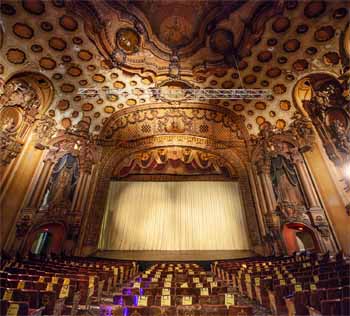 Los Angeles Theatre, Los Angeles: Downtown: Stage From Orchestra Center Rear