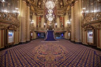 Lobby, featuring recreated carpet