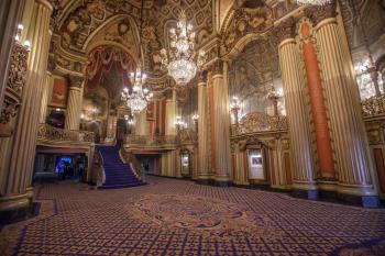 The sumptuous and spacious lobby, 54ft (16.5m) in height