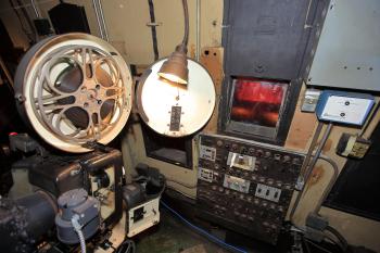 Los Angeles Theatre: Projection Booth equipment
