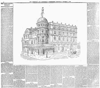 Detailed description of the new theatre as printed in the 7th October 1897 edition of <i>The Sheffield and Rotherham Independent</i>, digitized by the British Newspaper Archive (1.7MB PDF)