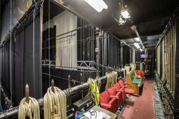 Lyceum Theatre, Sheffield, United Kingdom: outside London: Fly Floor from Upstage