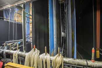 Lyceum Theatre, Sheffield, United Kingdom: outside London: Stage Right Pin Rail