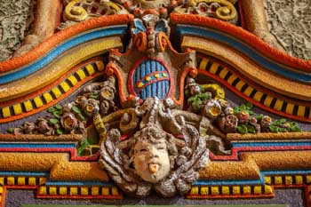 Majestic Theatre, San Antonio, Texas: Crest Above Doorway