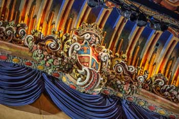 Majestic Theatre, San Antonio, Texas: Proscenium Arch Crest