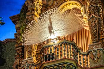 Majestic Theatre, San Antonio, Texas: White Peacock