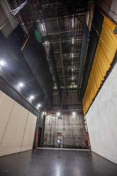 Majestic Theatre, San Antonio, Texas: Empty Stage And Grid