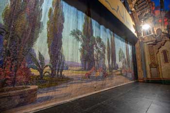 Majestic Theatre, San Antonio, Texas: Fire Curtain Closeup From Stage Right