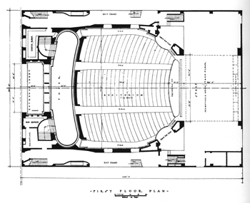 1927 Orchestra-level plan (480KB PDF)