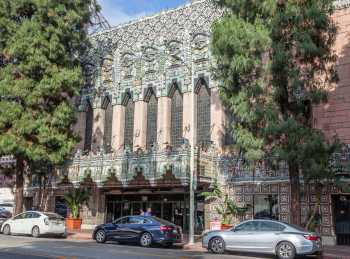 The Mayan, Los Angeles, Los Angeles: Downtown: Mayan Theatre façade From across street