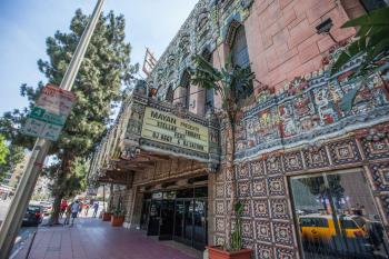 The Mayan, Los Angeles, Los Angeles: Downtown: Exterior from sidewalk