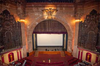 Million Dollar Theatre, Los Angeles, Los Angeles: Downtown: Auditorium from Balcony center