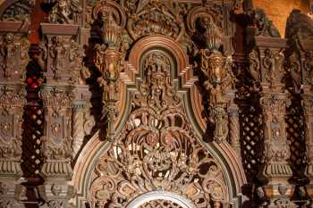 Million Dollar Theatre, Los Angeles, Los Angeles: Downtown: Organ Grille Closeup