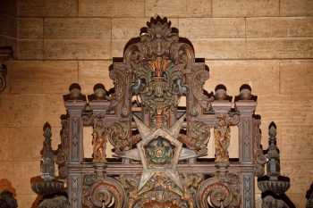 Million Dollar Theatre, Los Angeles, Los Angeles: Downtown: Organ Grille Closeup