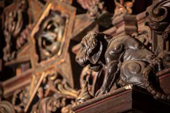 Million Dollar Theatre, Los Angeles, Los Angeles: Downtown: Organ Grille Closeup