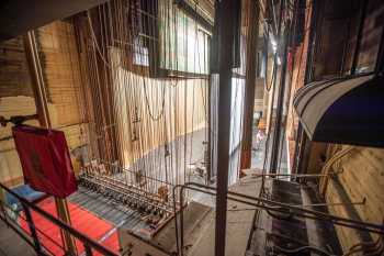 Million Dollar Theatre, Los Angeles, Los Angeles: Downtown: Stage from Dressing Rooms, Stage Right