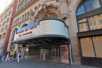 Million Dollar Theatre, Los Angeles, Los Angeles: Downtown: Marquee, from the late 1940s