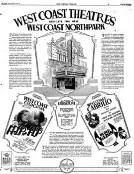 19290117 Evening Tribune North Park