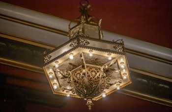 Observatory North Park, San Diego, California (outside Los Angeles and San Francisco): Chandelier from below