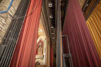 Oriental Theatre, Milwaukee, American Midwest (outside Chicago): Stage Left View