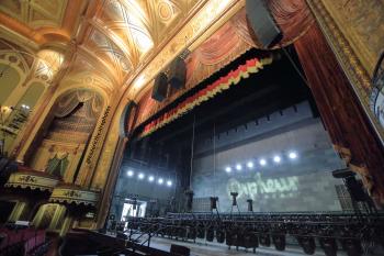 Orpheum Theatre, Los Angeles: Stage from Orchestra right