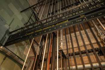 Orpheum Theatre, Los Angeles, Los Angeles: Downtown: Index Rail closeup (upstage)