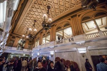 Orpheum Theatre, Los Angeles, Los Angeles: Downtown: Lobby during Night On Broadway 2018