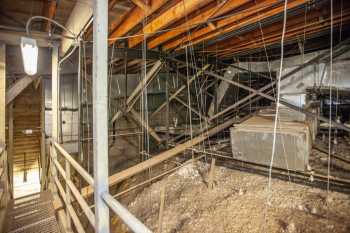 Orpheum Theatre, Phoenix, American Southwest: Attic Catwalk House Left