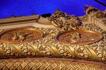 Orpheum Theatre, Phoenix, American Southwest: Proscenium Medallions from below