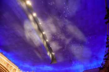 Orpheum Theatre, Phoenix, American Southwest: Auditorium Ceiling showing Moving Clouds and Stars