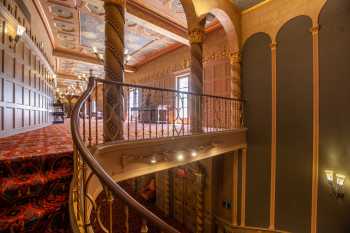 Orpheum Theatre, Phoenix, American Southwest: Mezzanine Promenade from the Peacock Staircase