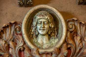 Orpheum Theatre, Phoenix, American Southwest: Plaster Relief Closeup