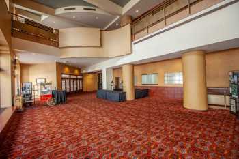 Orpheum Theatre, Phoenix, American Southwest: Late 1990s expanded lobby from Bar area