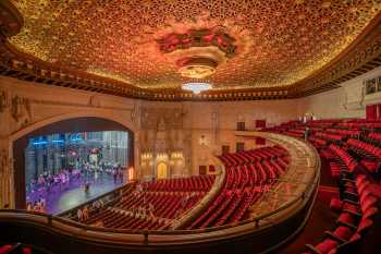 Orpheum Theatre, San Francisco, San Francisco Bay Area: Balcony from House Left